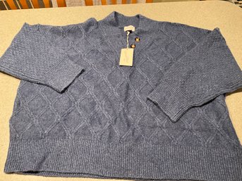 Universal Threads Goods Company Blue Sweater Size 4X New With Tags