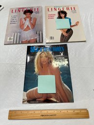 January 1989 Playboy Book Of Lingerie November December 1988 And 50 Beautiful Women Supplement To Playboy