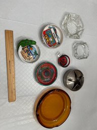 Lot Of Cigarette And Cigar Ashtrays