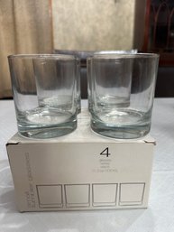 Set Of Four New In Box Small Tumbler Glasses