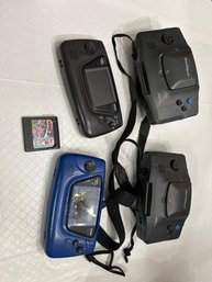 Sega Game Gear Lot 2 Game Consoles 2 Handy Gear Joy Plus And Sonic 2 Cartridge