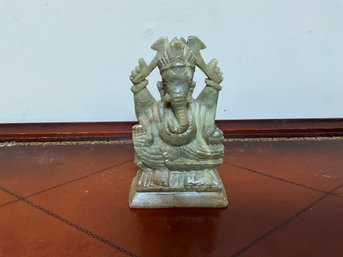 Ganesh Elephant Hindu God Stone Figurine Made In India