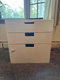 IKEA NORDLI 3 Drawer Chest Condition Issues Project Or Good For Laundry Room Storage