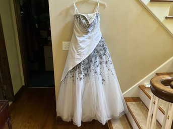 Gorgeous Cassandra Stone Wedding Gown Evening Dress Size 10