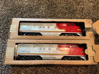 LIONEL 2383t And 2383p SANTA FE TRAINS IN BOX Vintage In Box