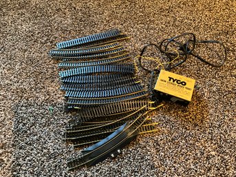 Tyco Ho Scale, Train Tracks And Tyco Electric Operated Product Switch Transformer