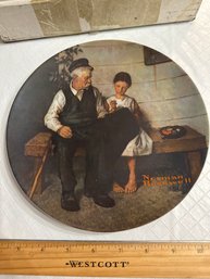 Norman Rockwell Collector Plate,the Lighthouse Keepers Daughter Limited Edition