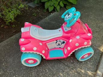 Kid Tracks Ride On Minnie Mouse Car No Charger