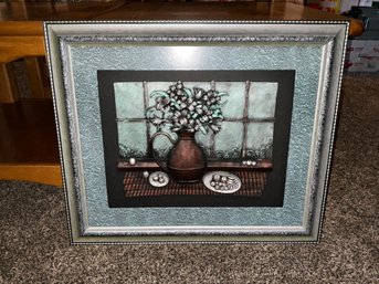 Vintage Custom Framed 3-D Wall Art Very Cool See Photos