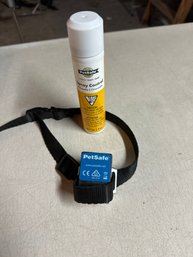 PETSAFE GENTLESPRAY ANTI-BARK COLLAR Plus 3oz Citronella Only Used A Few Times