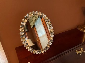 Pier One Imports Oval Beaded Dresser Mirror