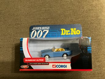 James Bond 007 The Ultimate Bond Collection  Dr. No  Sunbeam Alpine  TY02501 By Corgi In 2002