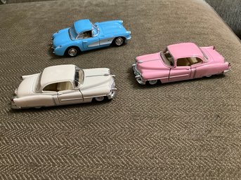 3 X Kinsmart 1/43 Scale Model Cars