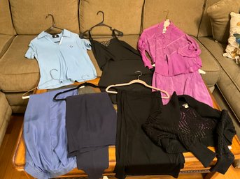 Large Lot Of Ladies, Clothing, Size, Small Tops, Pants, Skirts, Shirts