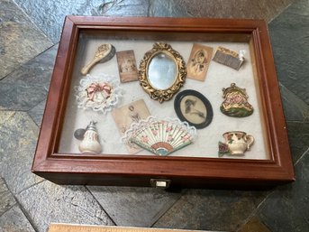 Vintage Shadowbox Jewelry Box