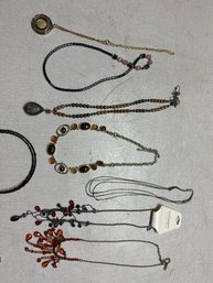 Estate Sale, Jewelry Lot Of Ladies Fashion Necklaces, And Pendants See All Photos