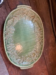 21 1/2 X 14 Inch Fish Platter Made In Portugal Needs A Good Cleaning But In Great Condition