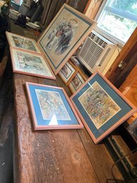 Lot Of Home Decor Prints In Various Sizes Good For Any Room