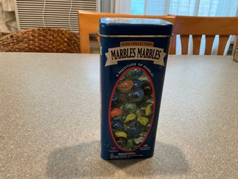 Cardinal Kids Collection Marbles 100 Colorful Marbles In Tin