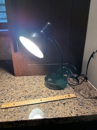 12 Inch Black Desk Lamp With Flexible Neck