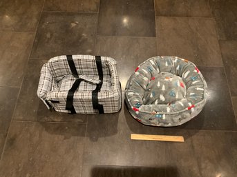 Small Dog Bed And Pet Carrier