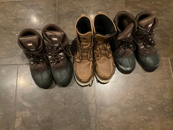 Lot Of Mens Boots Size 11 And 12