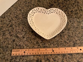 I. Goldinger & Co Heart Trinket Dish