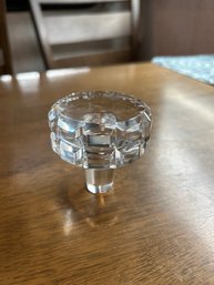 Baccarat Crystal Decanter Stopper In Beautiful Condition If You Own A Decanter Its Nice To Have An Extra Top