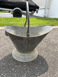 Vintage Copper Ash Bucket Would Make A Great Planter Inside Or Out Needs A Little Cleaning