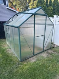 Bio Green 6x8ft Walk-In Greenhouse Polycarbonate Garden Green House Plant Grow Aluminium