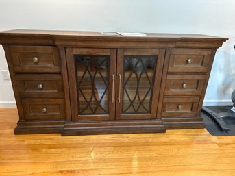 Like New Tresanti TV Console Entertainment Center Sideboard  74x36x19.5