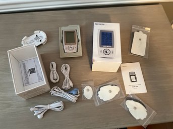 TEC.BEAN TENS Unit Electrical Muscle Massager Stimulator Rechargeable Machine New In Box