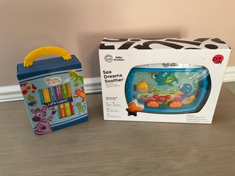 Baby Einstein 11058 Sea Dreams Soother  And Book Block New