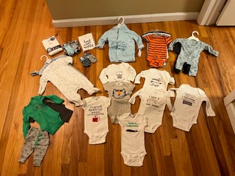 Adorable Lot Of Newborn Baby Boy, Clothes 0 To 3 Months Newborn New With Tags