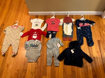 Adorable Lot Of Baby Closing 3 To 6 Months All New And New With Tags