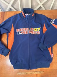 MLB Majestic Therma Base Jacket 2007 World Series Dugout XL