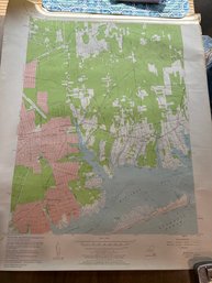 Moriches Quadrangle Topographic Map 1957