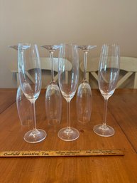 Lenox Tuscany Classics Champagne Glass Flute Set Of 6 Excellent