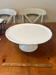 Lovely White Colored Cake Stand Made In Italy Bride Hostess