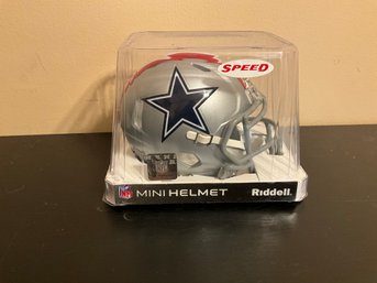 DALLAS COWBOYS SPEED MINI HELMET By RIDELL New In Box