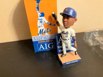 Endy Chavez Bobblehead Ny Mets Mlb Baseball New In Box Took Out To Photograph