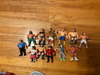 VINTAGE WWE WWF Wrestling Action Figure Lot