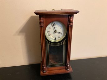 Elgin 31 Day REGULATOR WALL MANTEL CLOCK CHIMES HOUR & HALF HOUR