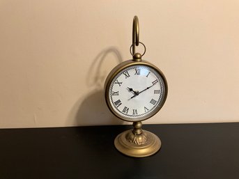 Vintage Hanging Metal Mantle Clock