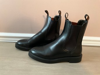 Black Boots Women Size 40 By H&M