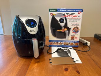 Power Air Fryer Xl 2.4qt Power Air Fryer Xl Black Never Used