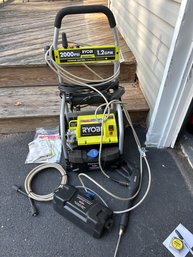 Ryobi  2,000-PSI 1.2 GPM Electric Pressure Washer With Replacement Hose Works Great