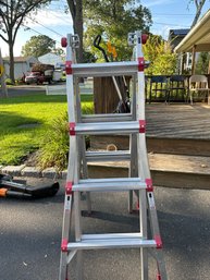 FRANKLIN 17 Ft. Reach, Type IA, 300 Lb. Multi-Task Ladder Excellent Condition