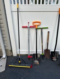 Lot Of Garage Yard Tools Corona Fisker Ames Scotts See All  Photos