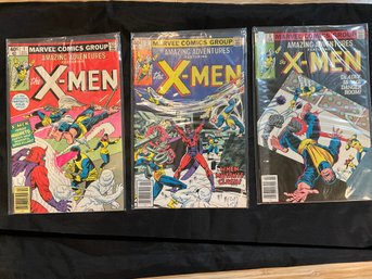 Marvel Comics Amazing Adventures Featuring The X-Men #1 #2 #3